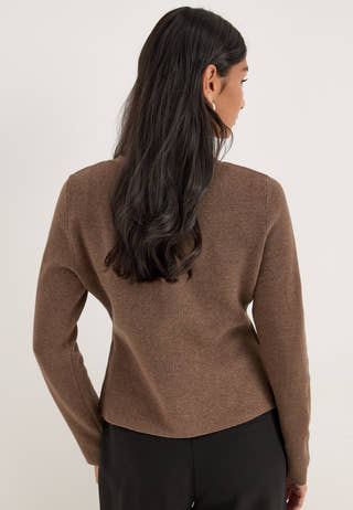 Vmmille Ls V-neck Cardigan