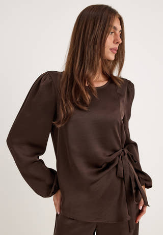 Objchilli L/S RE O-NECK TOP
