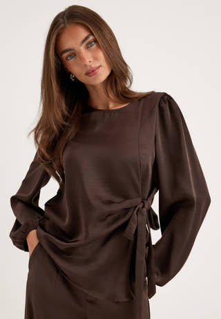 Objchilli L/S RE O-NECK TOP