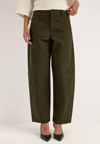 Onlclair Mw Barrel Pant Green