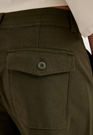 Onlclair Mw Barrel Pant Green