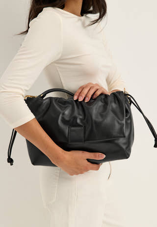 Tropea Leather Bag Black