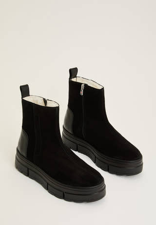 Mount Fiona Suede Boot Black