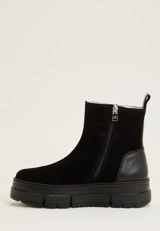Mount Fiona Suede Boot Black