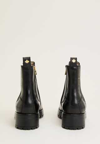 Mount Kimberly Leather Boot Black