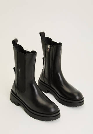 Mount Joia Leather Boot Black