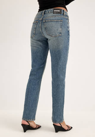 Straw Mid Slim Blue