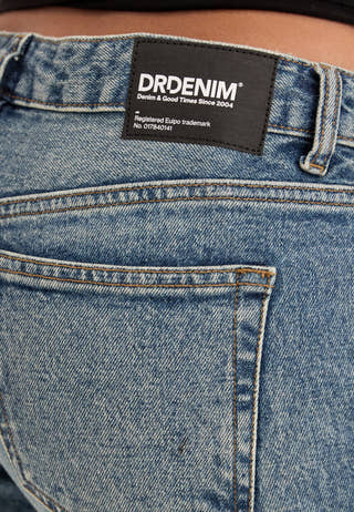 Straw Mid Slim Blue