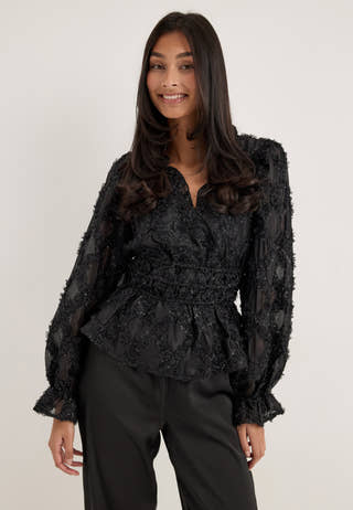 Yasharlie Ls Shirt Black
