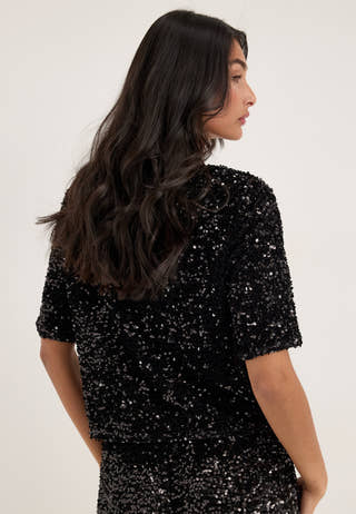 Pckammy Ss Top Jrs Black