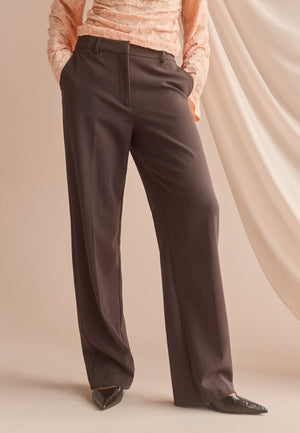 Straight High Waist Dressbukse