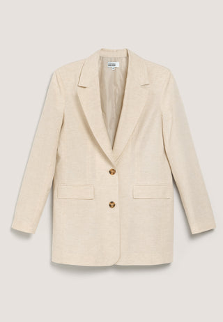 Linen Oversized Blazer