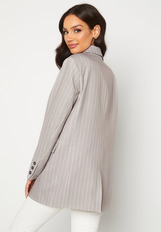 Pinstripe Oversized Blazer