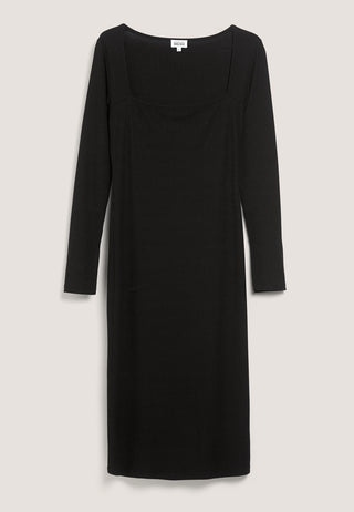 Squareneck Midi Dress