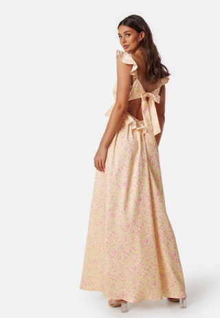 Andrea Tie Back Maxi Dress