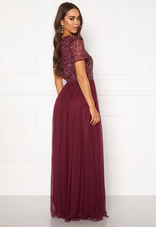 Short Sleeve Sequin Dress