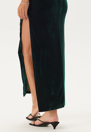Everlasting Velour Midi Dress