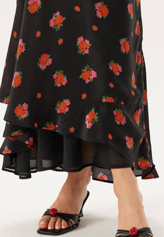 Monroe Cowl Neck Maxi Dress