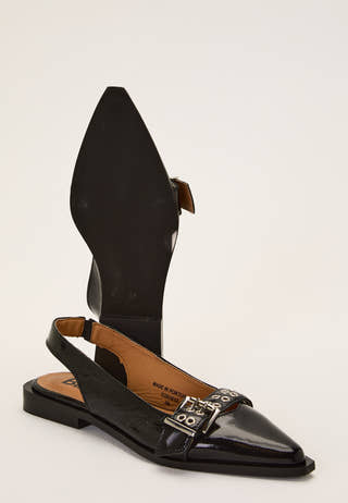 Biavictoria Slingback Buckle Leather