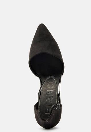 Devided Glitter Pump