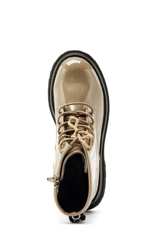 Gas Laced Up Boot
