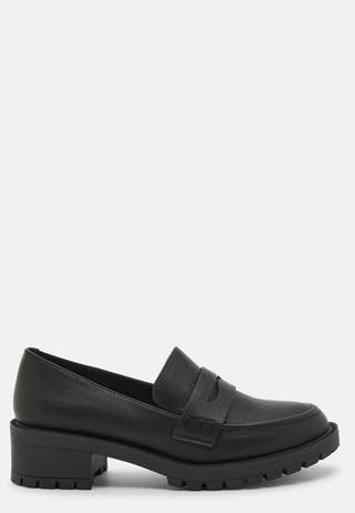 Pearl Simple Penny Loafer Carnation