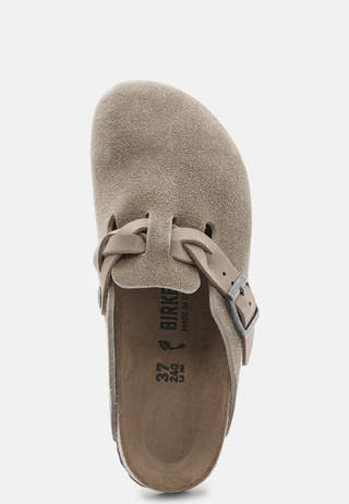 Boston Braided Suede Leather