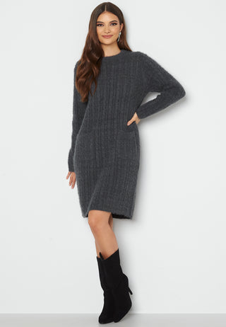 Cable Knit Pocket Dress