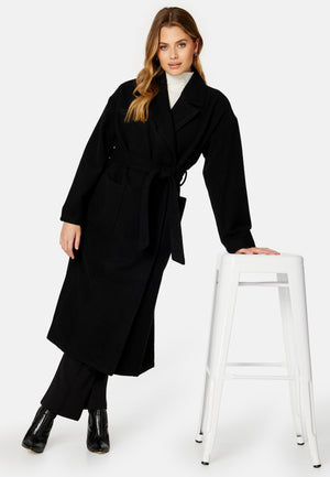 Alemah Oversized Wool Blend Coat