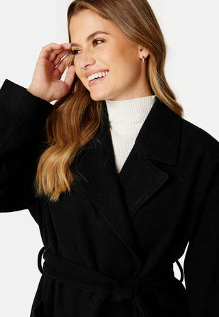Alemah Oversized Wool Blend Coat