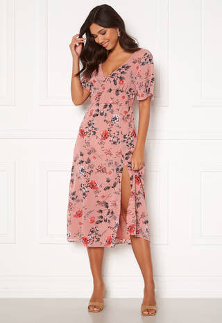 Ally flounce dress