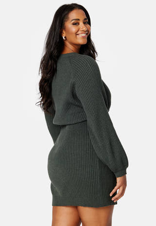 Amira knitted short dress