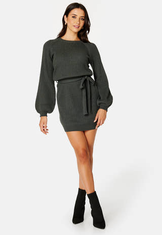 Amira knitted short dress
