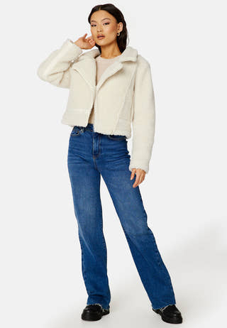 Belle Teddy Biker Jacket