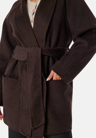 Belted Wool Coat
