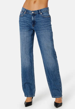 Low Waist Straight Jeans