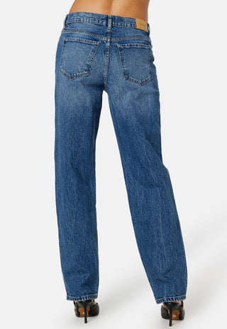 Low Waist Straight Jeans