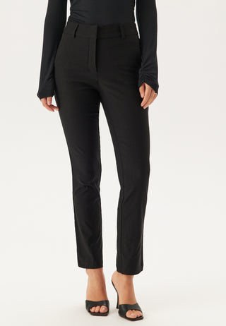 High Waist Stretchy Front Pocket Trousers