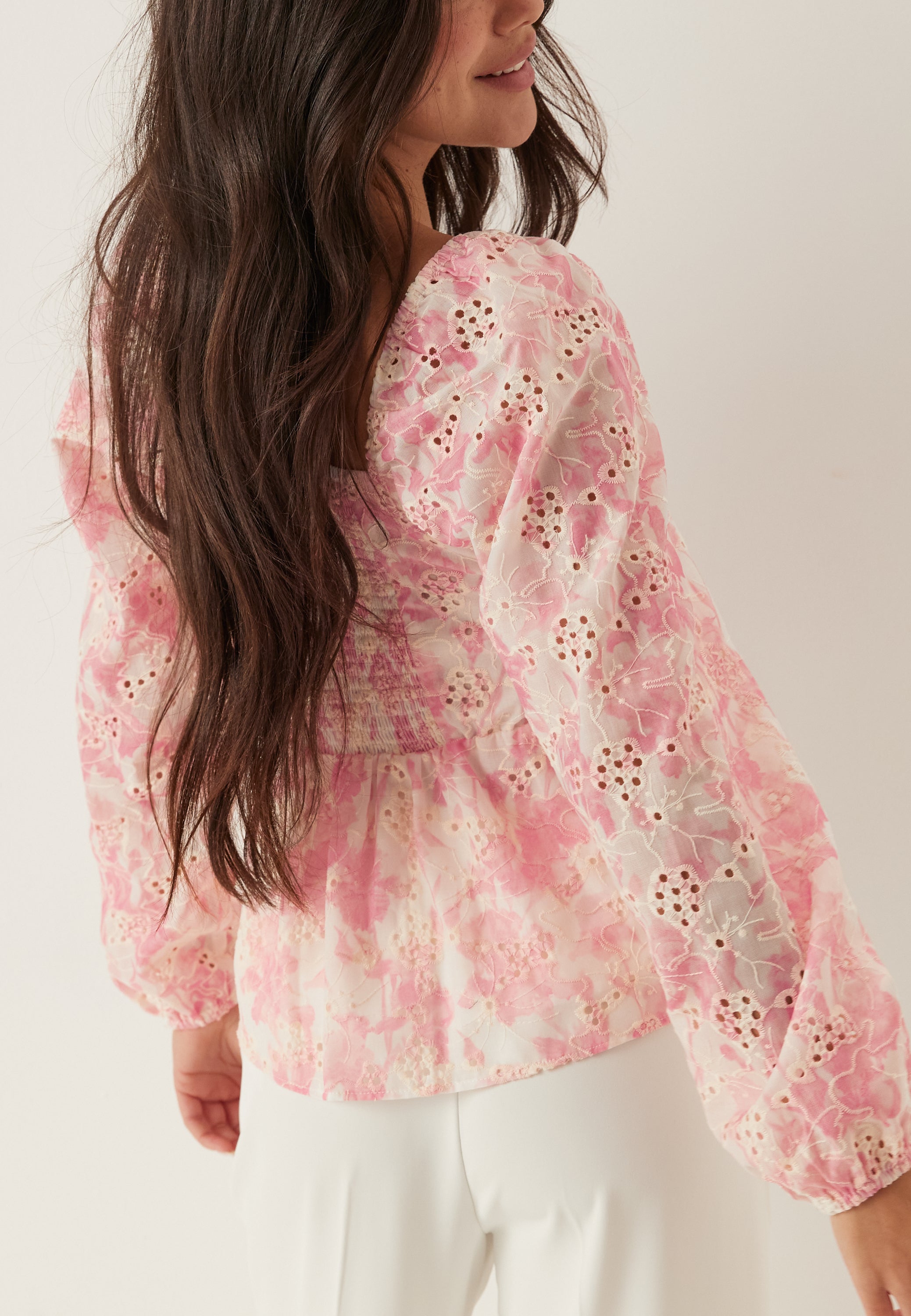 Broderie Anglaise Bluse