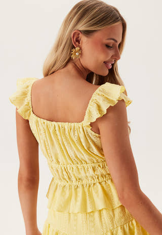 Broderie Anglaise Frill Singlet