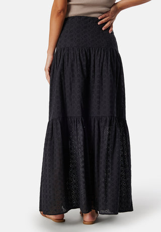 Broderie Anglaise maxiskjørt