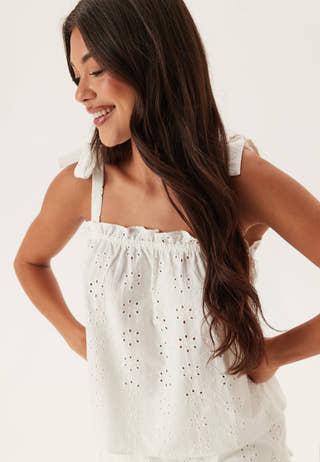 Broderie Anglaise Singlet
