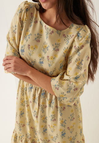 Butterfly Sleeve Maxi Dress