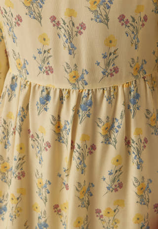 Butterfly Sleeve Maxi Dress