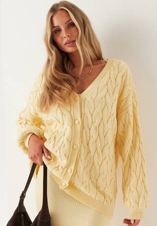 Cable Knit Cardigan