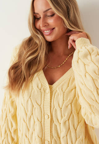 Cable Knit Cardigan