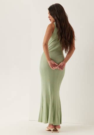 Carrie Knitted V-neck Dress