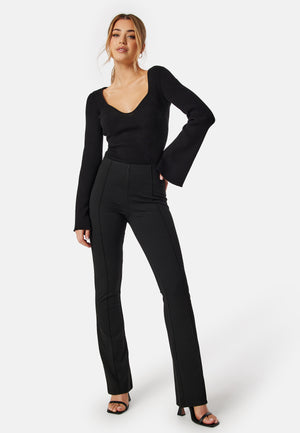 Soft Suit Flared Trousers