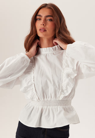 Cotton Frill Blouse