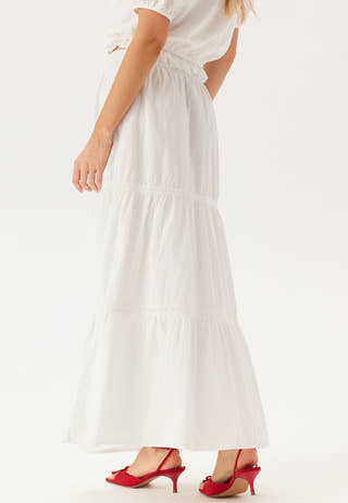 Cotton Lace Maxi Skirt